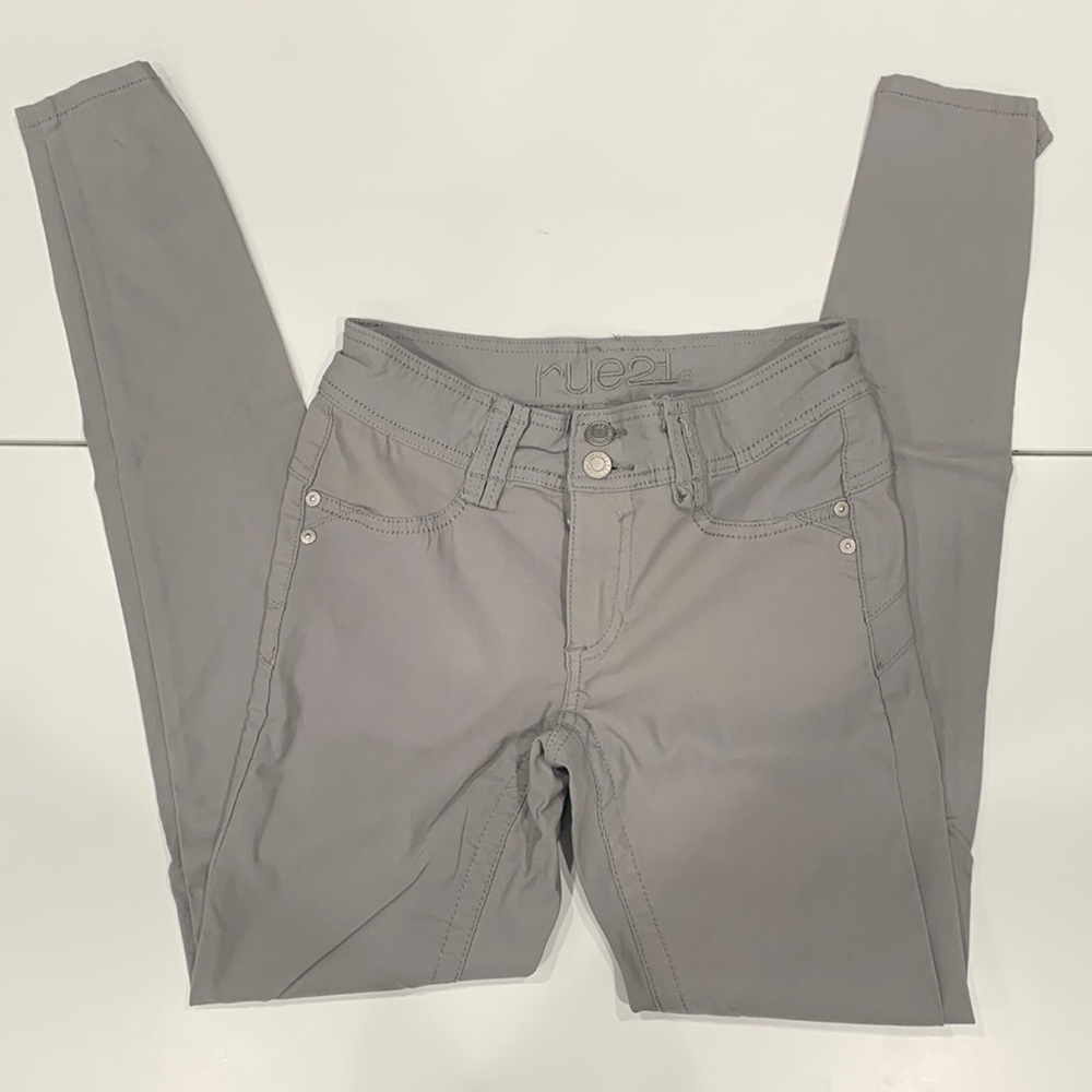 Gray Jeggings